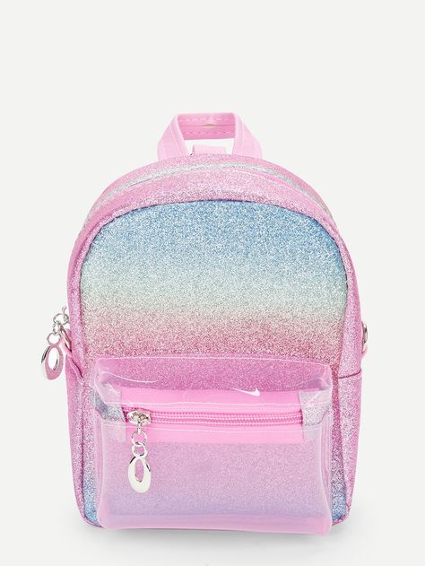 Girls Backpack Kids, Girly Backpacks, Glitter Backpack, Unicorn Fashion, Cute Mini Backpacks, Unicorn Bag, Glitter Rainbow, Sequin Backpack, Colorful Backpacks