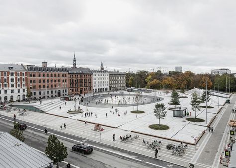 COBE israel's square copenhagen denmark designboom Landscape Plaza, Masterplan Architecture, Plaza Design, Architect Logo, Danish Architecture, City Square, Urban Landscape Design, Public Space Design, Landscape And Urbanism