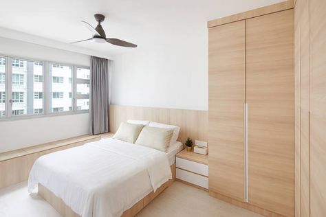 Muji Decor Tips For Homeowners In Singapore - Style Your HDB BTO Muji Style Interior, Muji Bedroom, Muji Furniture, Muji Aesthetic, Muji Interior, Muji Home, Muji Style, Japanese Bedroom, Grey Bed Frame