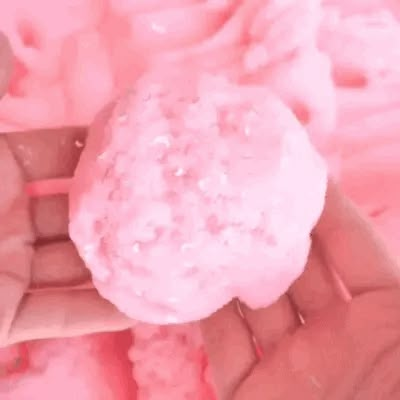 Sensory Images, Diy Slime Recipe, Ochako Uraraka, Slime Recipe, Pink Cotton Candy, Satisfying Video, Aesthetic Gif, Mochi, Slime