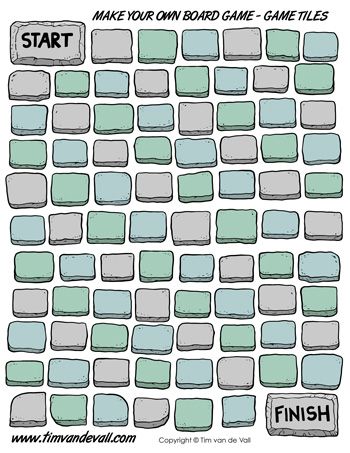 board game template tiles Blank Board Game, Make Your Own Board Game, Blank Game Board, Homework Tracker, Board Game Template, Game Programming, Printable Board Games, Teaching Game, Book Reports