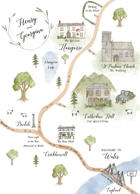 Wedding Map Illustration, Charleston Map, Watercolor Wedding Map, South Carolina Map, Map Wedding Invitation, Custom Wedding Map, Illustrated Wedding Invitations, Kids World Map, Country Garden Weddings