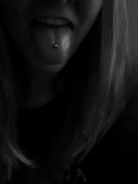 Beautiful tongue piercing!!! Small Tongue Piercing, Tounge Pericings Aesthetic, Tongue Piercing Aesthetic, Tongue Piercings, Piercing Inspo, Pics Inspo, Tongue Piercing, Holy Moly, Piercing Ideas