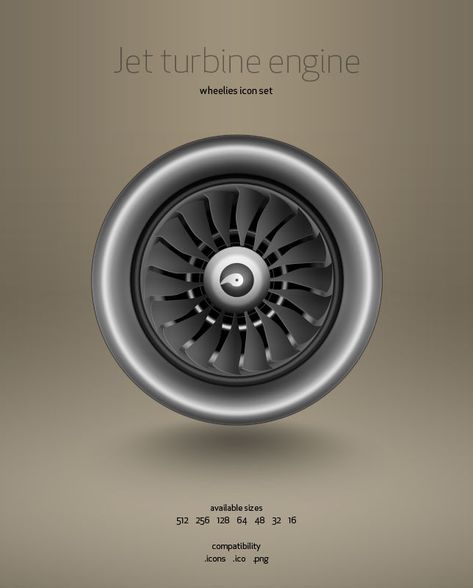 Jet Turbine Engine, Round Icons, Jet Turbine, Turbine Engine, Aircraft Mechanics, Mechanical Engineering Design, Mechanical Power, Flying Vehicles, Airport Design