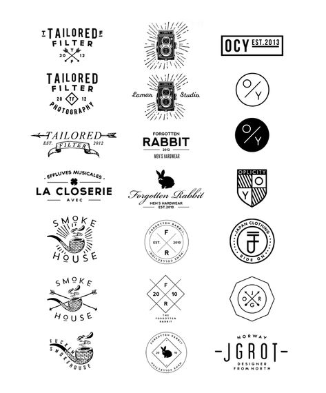 beautiful-hipster-logo-designs-40 Hipster Fonts, Typo Logo Design, Logos Vintage, Hipster Design, Hipster Logo, Typo Logo, Vi Design, Web Graphic Design, Illustrator Tutorials