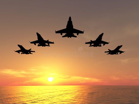 Five jets. Five bombers over orange sunset , #Affiliate, #bombers, #jets, #sunset, #orange #ad Air Force Wallpaper, Plane Silhouette, Jet Fighter Pilot, Wwii Airplane, Airplane Fighter, F 15, Air Fighter, Orange Sunset, Army Wallpaper