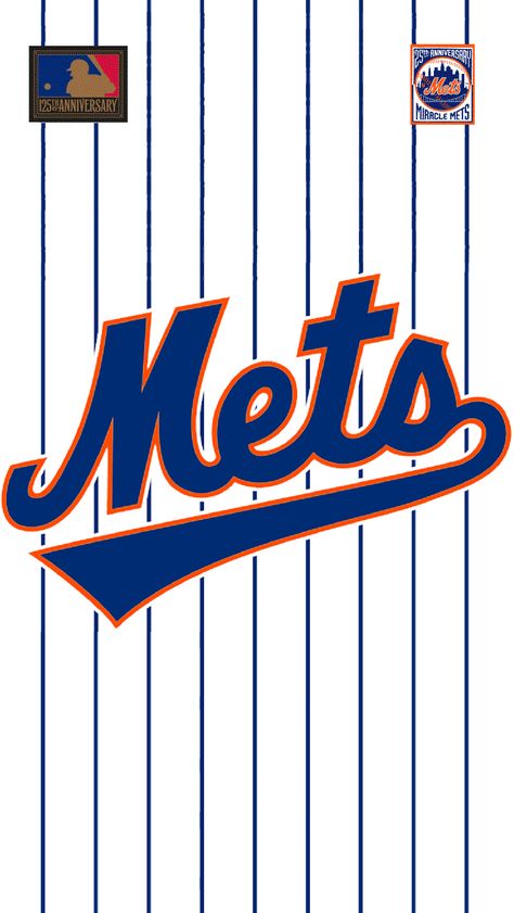 New York Mets - 1994 Home Mets Wallpaper, Ny Mets Logo, Suit Lining, Mets Jersey, Logo Typeface, New York Mets Logo, Mets Logo, Baseball Wallpaper, Mlb Wallpaper