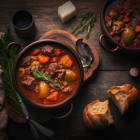 Classic Goulash Recipe, Hungarian Goulash, Goulash Recipe, Hungarian Food, Beef Goulash, Hungarian Cuisine, Fantasy Food, Beef Shank, 2024 Recipes