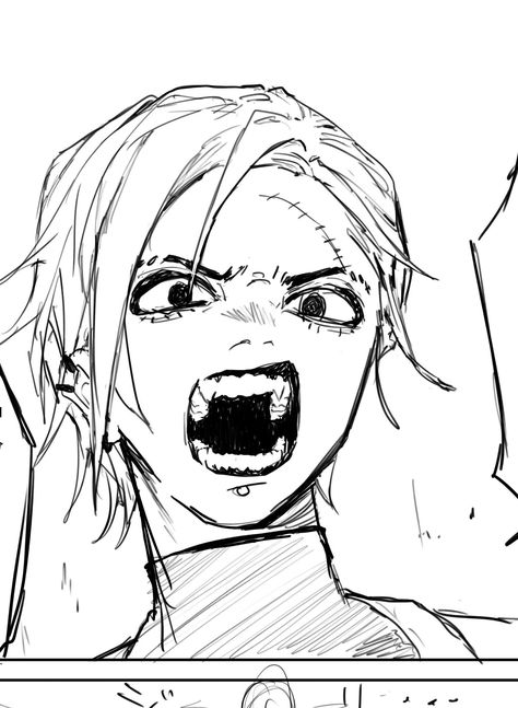 Face References Expression, Angry Faces References, Maniac Laughing Reference, Screaming Face Reference Drawing, Angry Women Drawing, Confused Eyebrows Drawing, Anime Dumbfounded Face, Speaking Drawing Reference, Aggressive Poses Reference