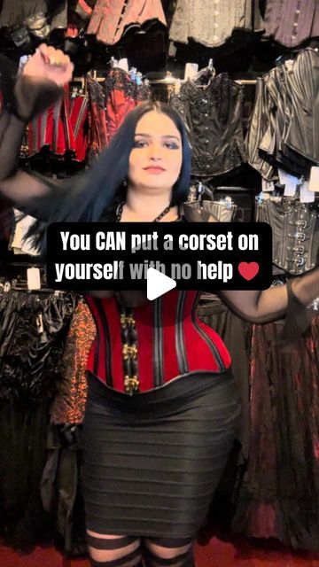 Harmony Camden | Alt Model | The most frequently asked question in Black Widow ❤️ @blackwidowlondon 

People always ask “how do I put a corset on myself?” or “will I... | Instagram Corset Over Shirt Outfits Classy, How To Style A Black Corset, Corset Top With Shirt Underneath, Corset Work Outfit, Corset Casual Outfits, Corset Over Shirt Outfits, Corset Over Shirt, Alt Model, About Time