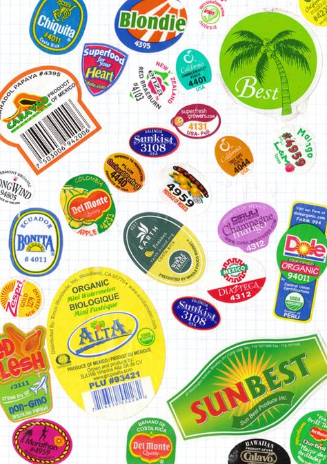 Banana Sticker, Fruit Labels, Fruit Packaging, Label Art, Ra Ideas, Fruit Box, Fruit Stands, Sticker Label, The Fruit