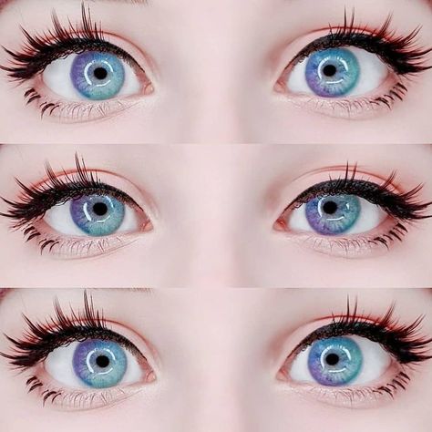 Colored eye contacts