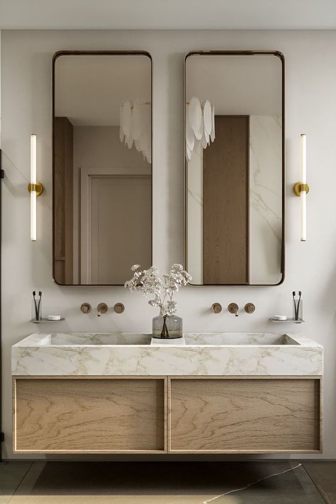 Bathroom Sink With Cabinet, Small Bathroom Sink Ideas, Sink With Cabinet, Bathroom Sink Ideas, Small Bathroom Sink, Modern Classic Bathroom, Bathroom Sink Countertop, Counter Top Sink Bathroom, Bathroom Recessed Lighting