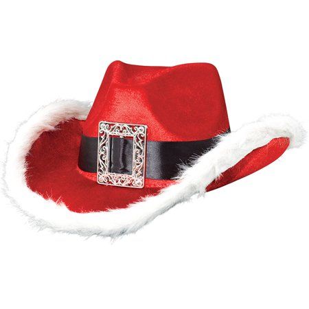 Christmas Present Hat, Fun Holiday Hats, Santa Hat Black And White, Fancy Santa Hat, Santa Hat Stockings, Cow Print Santa Hat, Big Santa Hat, Christmas Tree Toppers Santa Hat, White Santa Hat Tree Topper