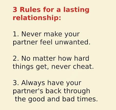 3 Rules For A Lasting Relationship Couple Rules List, Rules For A Relationship, Relationship Rules Respect, Relationship Rules List, Relationship Rules Quotes, Marriage Inspiration, Feeling Unwanted, Love Rules, Rapper Quotes