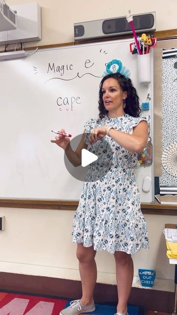 Amanda Tessier on Instagram: "Bringing back MAGIC E! #kindergarten #kindergartenteacher #kindergartenactivities #magice #silente #supere #teacher #teachergram #teachersofinsta #teach #teaching #teachingenglish #ilovetoteach #teachinginspiration #teachingisfun" Teaching Magic E Activities, Magic E Activities Kindergarten, Teaching Magic E, Magic E Activities First Grade, Magic E Activities, Magic E Words, Silent E, Magic E, E Words