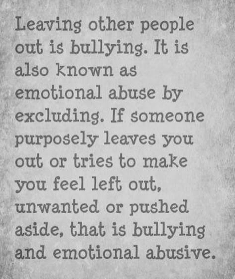 Unhealthy, dysfunctional, manipulative people use this and other tactics. Remove yourself from their orbit. You deserve to be treated well. #emotionalabuse #bullying #excluding #awareness Manipulative People Quotes, Dysfunctional Family Quotes, Remove Yourself, Narcissism Quotes, Narcissism Relationships, Manipulative People, Dysfunctional Family, Pinterest Pin, Lesson Quotes