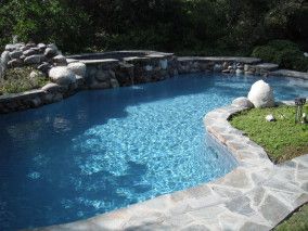 White Plaster Pool Finish, Plaster Pool Colors, White Pool Plaster, French Grey Pool Plaster, French Gray Pool Plaster, Grey Plaster Pool, White Plaster Pool, Pebble Tech Pool Colors, Stone Around Pool