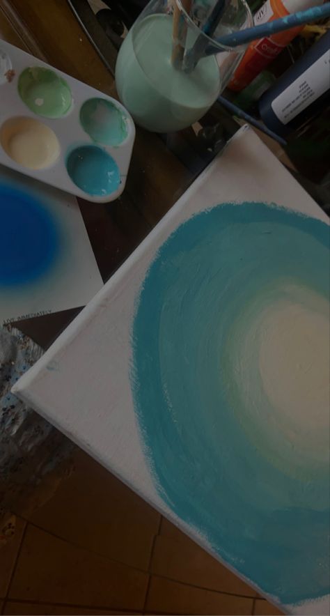 Aura Painting, Eclectic Paintings, Aura Aesthetic, Painting Aesthetic, Aesthetic Painting, Clay Projects, How To Paint, Aura, Canvas Painting