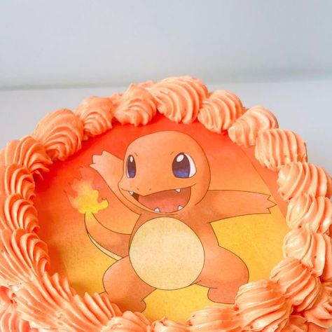 AJ Cravings LLC on Instagram: "6” charmander cake 🔥 
•
•
•
DM to order! ✨" Charmander Cake, Bento Cake, Pokemon, Cake, Birthday, On Instagram, Quick Saves, Instagram, Pokémon