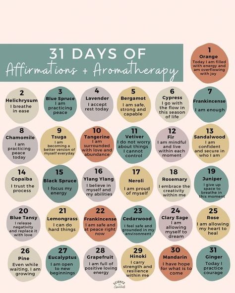 Holly | Essential Oil Education on Instagram: "“The mind is a garden, what you decide to grow there will determine our prosperity” -Yung Pueblo For March, I thought it would be fun to pour into ourselves with an affirmation and complementary essential oil each day. An affirmation is a sentence designed to anchor your routine or day in positive thinking. Affirmations help eliminate something negative in your life or help create something new in your life. Research has shown that saying positive Part Of Brain, Mind Is A Garden, Yung Pueblo, Essential Oil Education, Natural Recipes, Vetiver Essential Oil, Herbal Apothecary, A Sentence, Physical Wellness