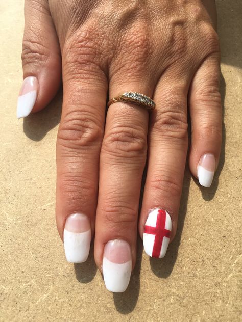 England World Cup nails England Nails, World Cup Nails, England World Cup, Football Nails, England Football, World Cup, England, Nail Art, Football