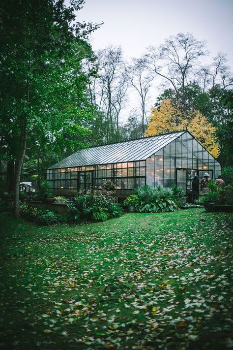 Dreamy Greenhouse, Weekend Hosting, Secret Supper, Glass Greenhouse, Herb Farm, The Turning, Autumn Foliage, Glass Roof, Fall Is Here