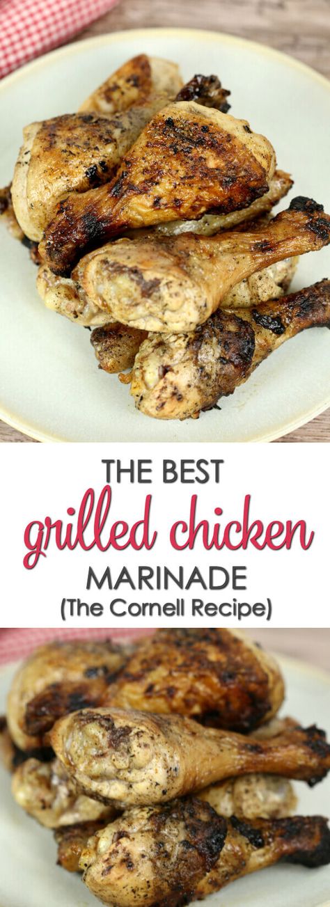 1 egg 1 cup vegetable oil 1 cups cider vinegar 2 tablespoons salt 1 tablespoon poultry seasoning 1/2 teaspoon ground black pepper 12 chicken legs Chicken Drumstick Marinade, Marinade Ideas, Best Grilled Chicken Marinade, Chicken Marinate, Best Grilled Chicken, Best Chicken Marinade, Chicken Barbecue, Vinegar Chicken, Grilled Chicken Marinade