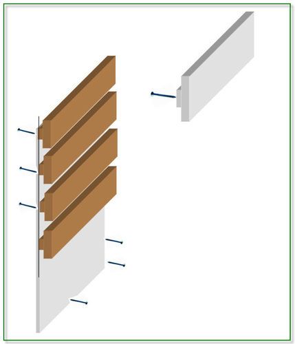 thoughts on making homemade slat wall for garage? - by jerkylips @ LumberJocks.com ~ woodworking community Diy Slat Wall Storage, Slat Wall Storage, Diy Slat Wall, Crib Board, Scrapbook Room Organization, Slat Wall Display, Wood Feature Wall, Woodworking Plans Pdf, Foyer Ideas