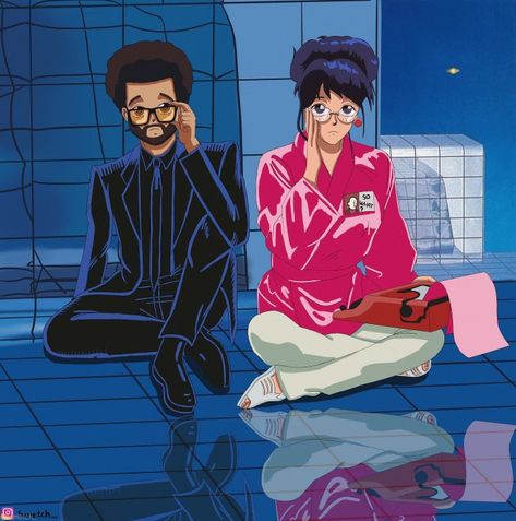 The Weeknd Anime, Tomoko Aran, Midnight Pretenders, Dawn Fm, City Pop, Abel The Weeknd, Abel Tesfaye, 8 Bits, The Weeknd