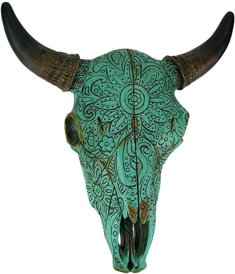 This look so easy to hang on the wall and is sure to get all kinds of compliments Skull Hanging, Skull Statue, Bull Cow, Cow Bones, Skull Painting, Faux Taxidermy, Bull Skull, Skull Decor, Bull Skulls