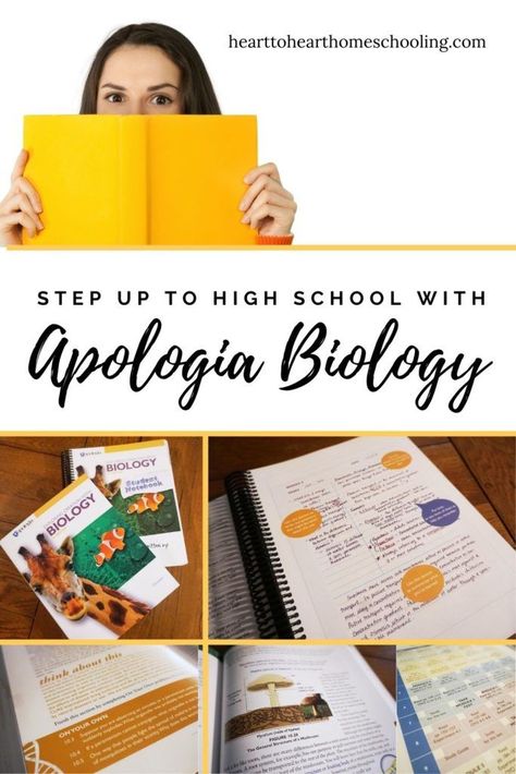 Apologia Biology is an award winning, creation-based curriculum designed with the first year high school student in mind. But’ it’s more than a science curriculum! It also prepares your students to succeed in all of their high school subjects. #Apologia #biology #curriculum #highschool #homeschooling #christian High School Biology Projects, Biology Heart, Apologia Biology, Biology For Kids, School Encouragement, High School Subjects, Biology Activity, Lab Science, Biology Projects