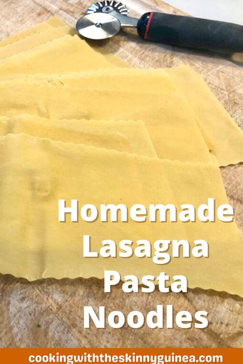 How To Make Homemade Lasagna Noodles, Diy Lasagna Noodles, Homemade Lasagna Noodles Without Machine, Homemade Lasagna Noodles Kitchenaid, Home Made Lasagna Noodles, Lasagna With Homemade Noodles, Lasagna Noodles Homemade, Lasagna Noodle Recipes, Pastas To Make