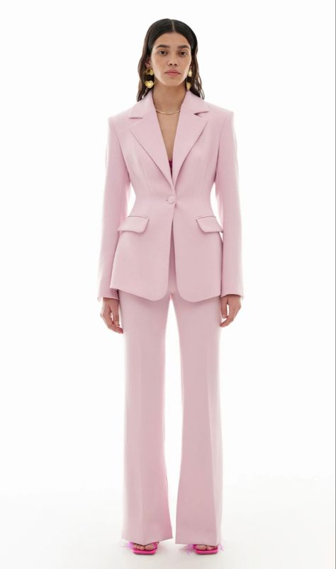 Light Pink Suits Women, Pastel Pantsuit, Pink Suit Women, Graduation Suits For Women, Bachelors Graduation, Pink Suits Women, Pink Pantsuit, Linen Suits Women, Suit Prom