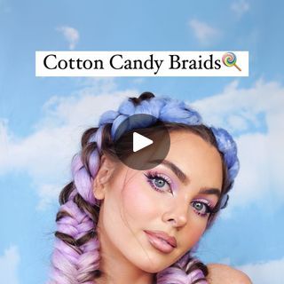 Braids Festival Hair, Festival Hair Tutorial, Jackie Wyers, Braids Festival, Festival Braids, Faux Hair, Colourful Style, Hairstyles Tutorial, Rave Girl