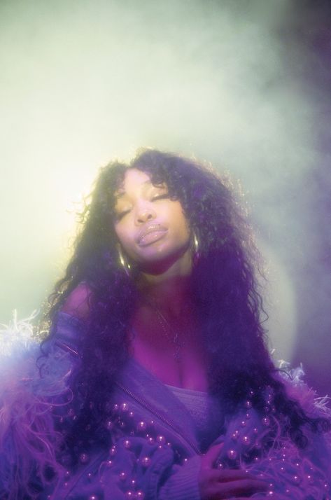 Cover Story: SZA | The FADER A Woman, Purple, Hair