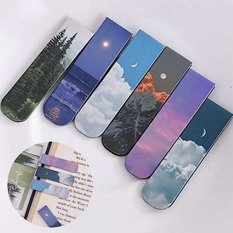 Magnetic Book, Reading Bookmarks, Creative Iphone Case, Page Markers, Bookmarks For Books, Reading Accessories, School Supply Labels, Book Marks, Book Markers