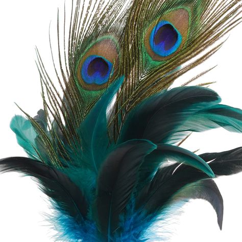 "Buy the Blue Peacock Feather Pick by Ashland® at Michaels. Add a fun touch to your arrangement with this peacock pick by Ashland. Add a fun touch to your arrangement with this peacock pick by Ashland. Pair it with daisies, roses and greenery for a beautiful centerpiece. Details: Blue 5.9\" x 5.9\" x 11\" (15cm x 15cm x 27.94cm) Feathers and iron wire | Blue Peacock Feather Pick by Ashland® | 11 | Michaels®" Blue Peacock, Iron Wire, Beautiful Centerpieces, Peacock Blue, Peacock Feather, Vases Decor, Modern Decor, Feathers, Roses