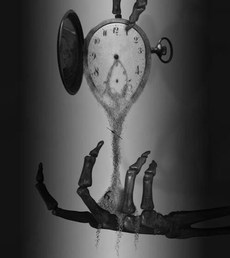 Dark Hourglass Art, Locked In Time Art, Time Is A Thief Tattoo, Time Artwork Ideas, Father Time Art, Broken Clock, Art Skeleton, Sand Clock, We The Kings