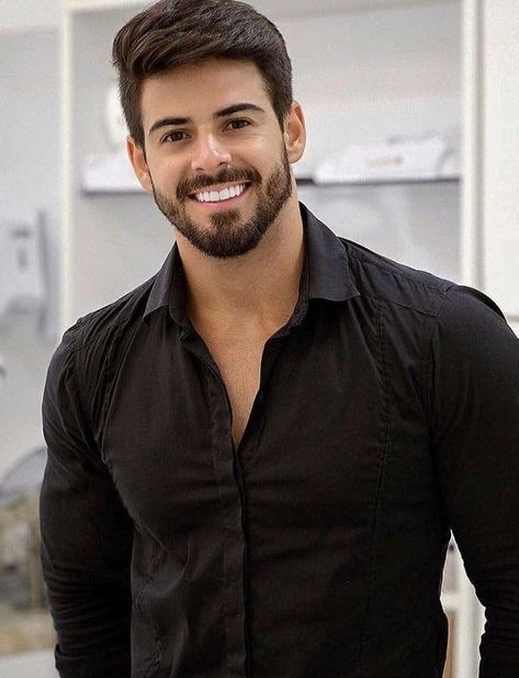 Formal Hairstyles For Men, Formal Hairstyles Men, Mens Hairstyles With Beard, Beard Styles Short, Gents Hair Style, Mens Hairstyles Thick Hair, Beard Hairstyle, Beard Look, Men Haircut Styles