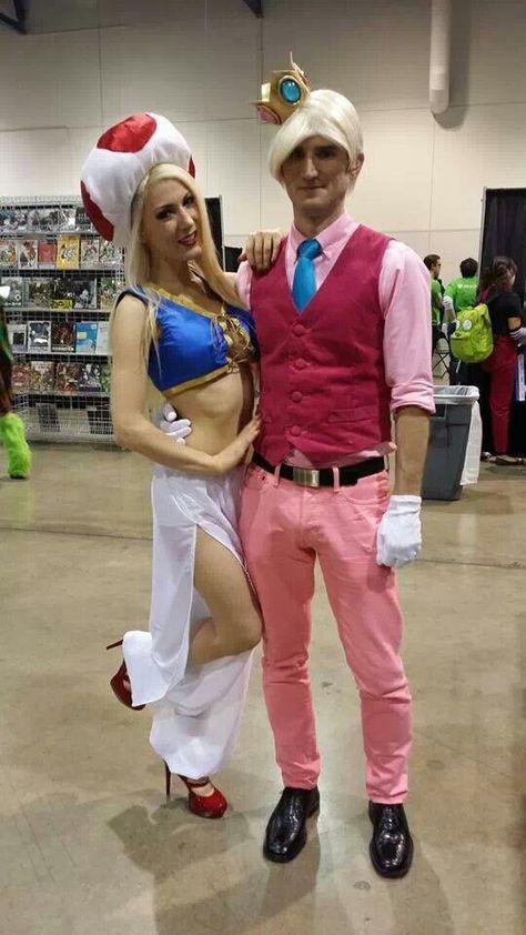 Cosplay (Rule 63 #genderbent #genderswap) | Female Toad Costume | Male Prince (Princess) Peach | Mario | Gamer | Halloween Toad Cosplay Mario, Male Princess Peach, Toad Costume Diy Women, Toad Mario Costume, Mario Photoshoot, Drake Halloween, Megacon Cosplay, Prince Peach, Princess Peach Costume Diy