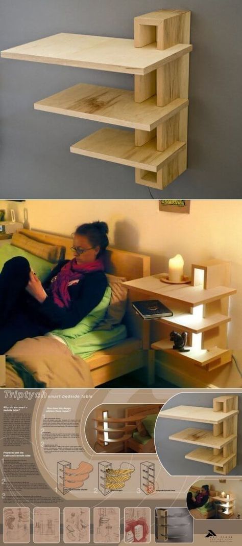 Design Ložnic, Diy Daybed, Diy Holz, Design Del Prodotto, Pallet Furniture, Design Case, Bedroom Storage, Woodworking Plans, Wood Furniture