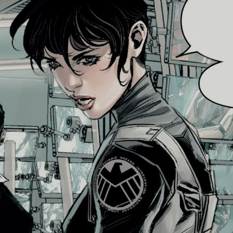 Maria Hill Comic Icons, Agent Hill Avengers, Maria Hill Marvel Comics, Maria Hill Comics, Maria Hill Marvel, Maria Hill Icon, Spy Assassin, Marvel Females, Marvel Rpg