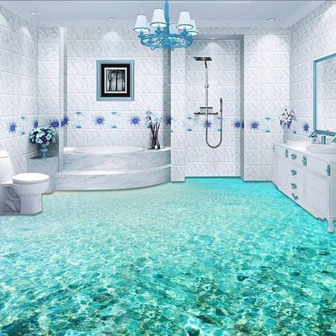 3d Flooring, Wallpaper Floor, Marble Stairs, Waterproof Floor, Floor Murals, Floor Wallpaper, Koi Fish Pond, Door Murals, Floor Decal