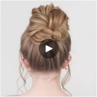 Bun Hairdo, Bun Easy, Beautiful Buns, The Bun, Braided Bun Hairstyles, Messy Buns, Braided Bun, No Sign, Messy Bun