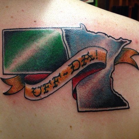 Pin for Later: 50 States of Tattoos: Ink Ideas From Every Corner of America North Dakota Bride Wars, Son Tattoo, Fargo North Dakota, Tattoo For Son, About Tattoo, Sister Tattoos, Smart Living, Symbolic Tattoos, Best Tattoo