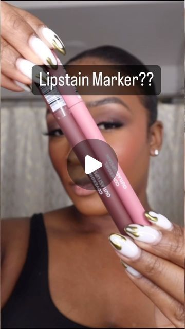 Kristen Green on Instagram: "Lipstain Marker??  Trying the @covergirl Outlast Lip Stain Marker.   Makeup used in video 👇🏾   @covergirl Outlast Lip Stain Marker Shades Brazin Raisin & Admire" Lip Stain Aesthetic, Covergirl Lip Stain, Covergirl Outlast Lipstain, Stay On Lipstick, Lip Stains, Berry Lips, Lip Crayons, Lip Products, Cover Girl