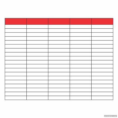 printable column template 5 columns image free - gridgit.com Column Paper Free Printable, Table Column Template, Blank Forms Free Printable, 4 Column Template, 5 Column Chart Template, Printable Charts Templates, Blank Spreadsheet Template Free Printable, Table Chart Design, Table Of Contents Template