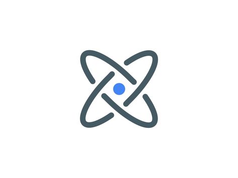 Atom Icon by Ryan Myers on Dribbble Atom Logo Design, Atom Logo, Business Ideas, Atom, Icon Design, Global Community, Creative Professional, Logo Design, Branding