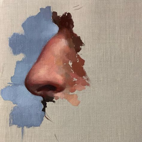 Michelle Tully & Timothy Stotz on Instagram: “Alla prima nose” Human Painting, Abc Art, Art Assignments, Oil Painting Inspiration, Instagram Painting, Oil Painting Tutorial, African Art Paintings, The Venetian, Oil Painting Portrait